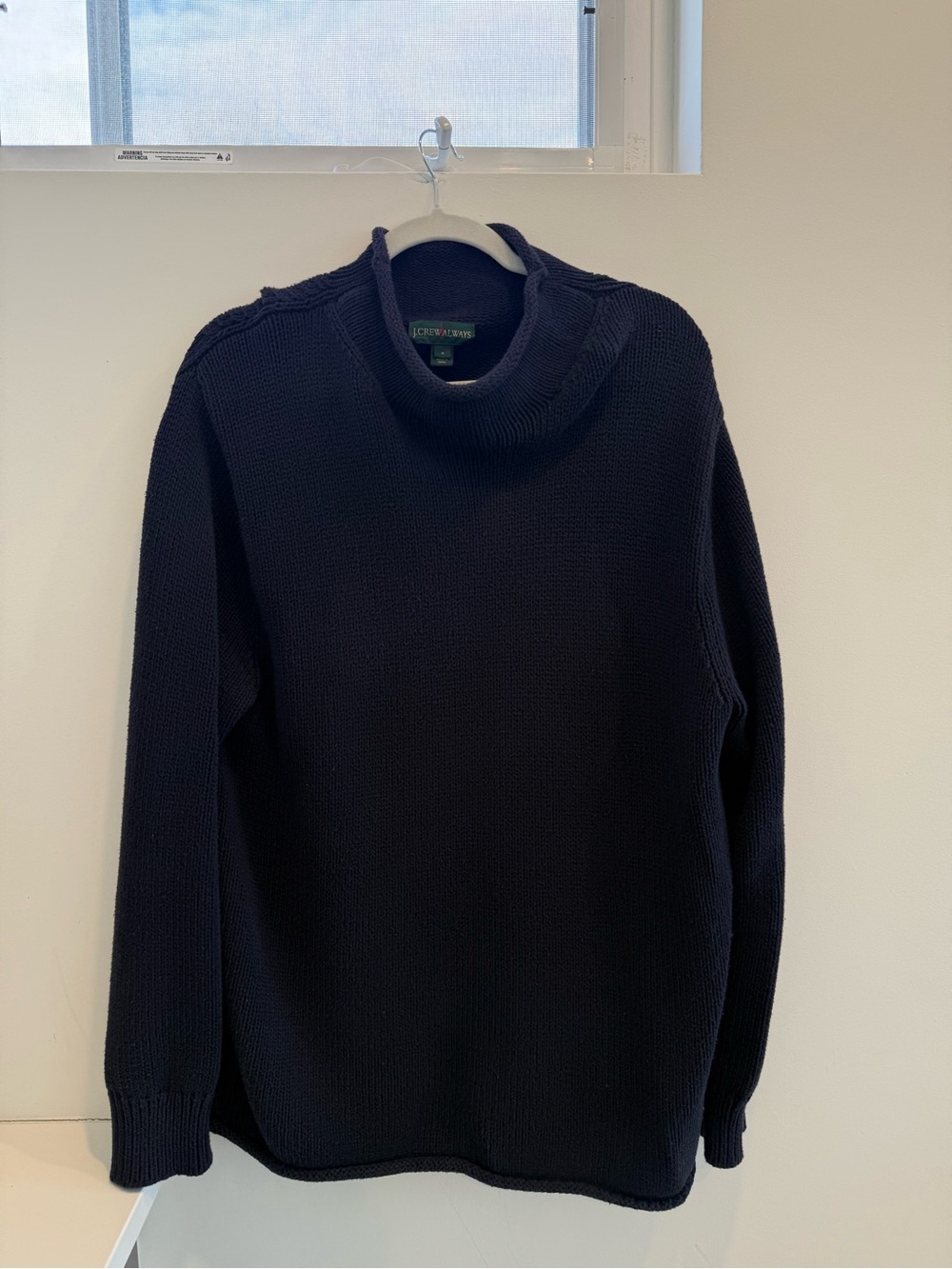 J. Crew Navy Knit Sweater